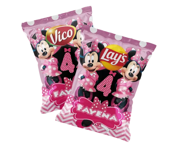 Paquet de chips personnalisé – Snack festif pour anniversaire, mariage, baby shower et événements d’entreprise