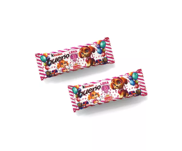 kinder bueno personnalise theme super heros anniversaire